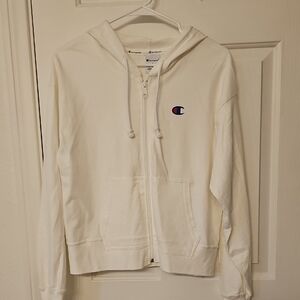 Champion Ivory Full-Zip Hoodie